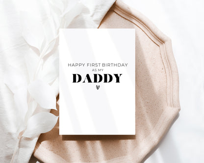 Happy first Birthday as my Daddy  - Creativien