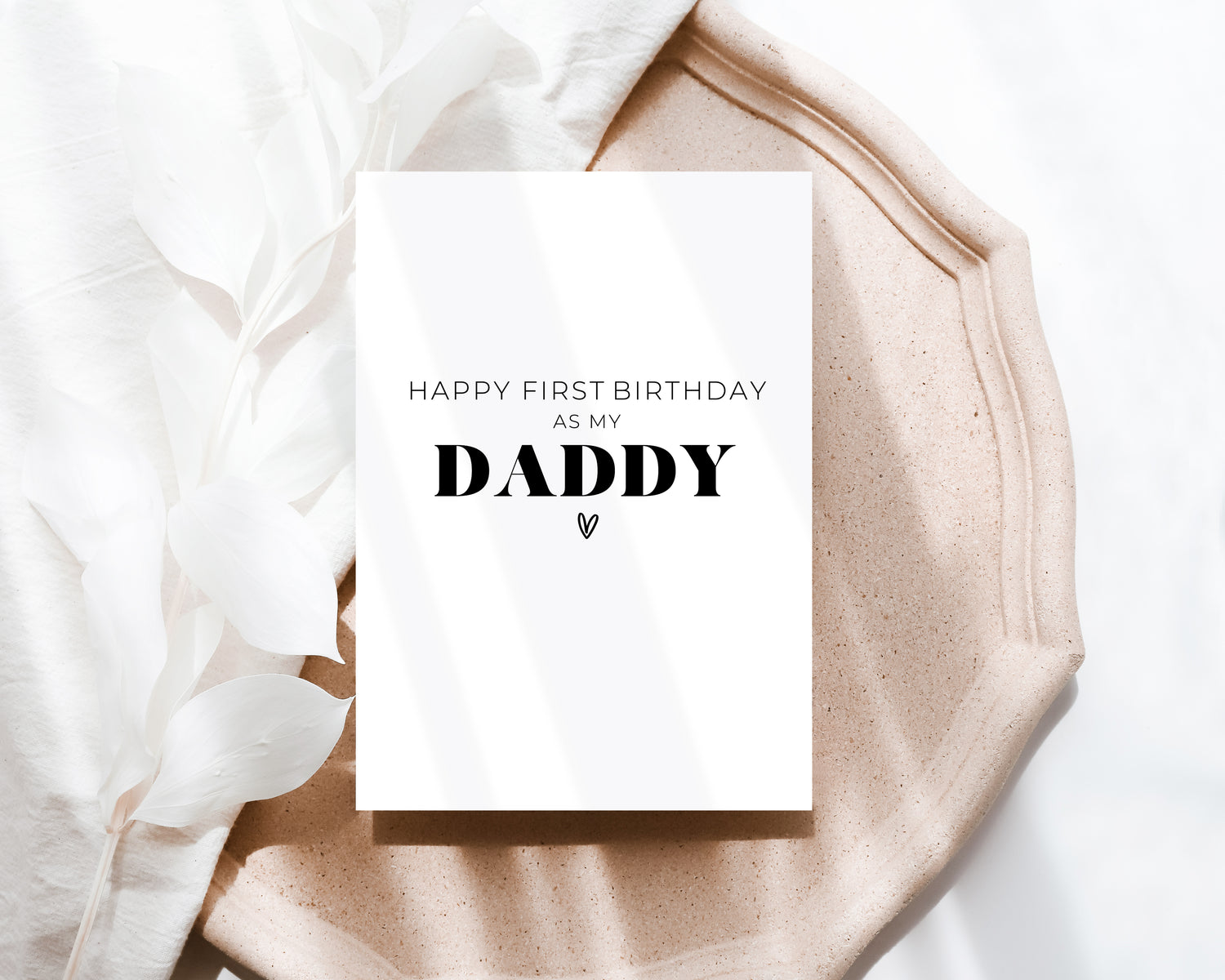 Happy first Birthday as my Daddy  - Creativien