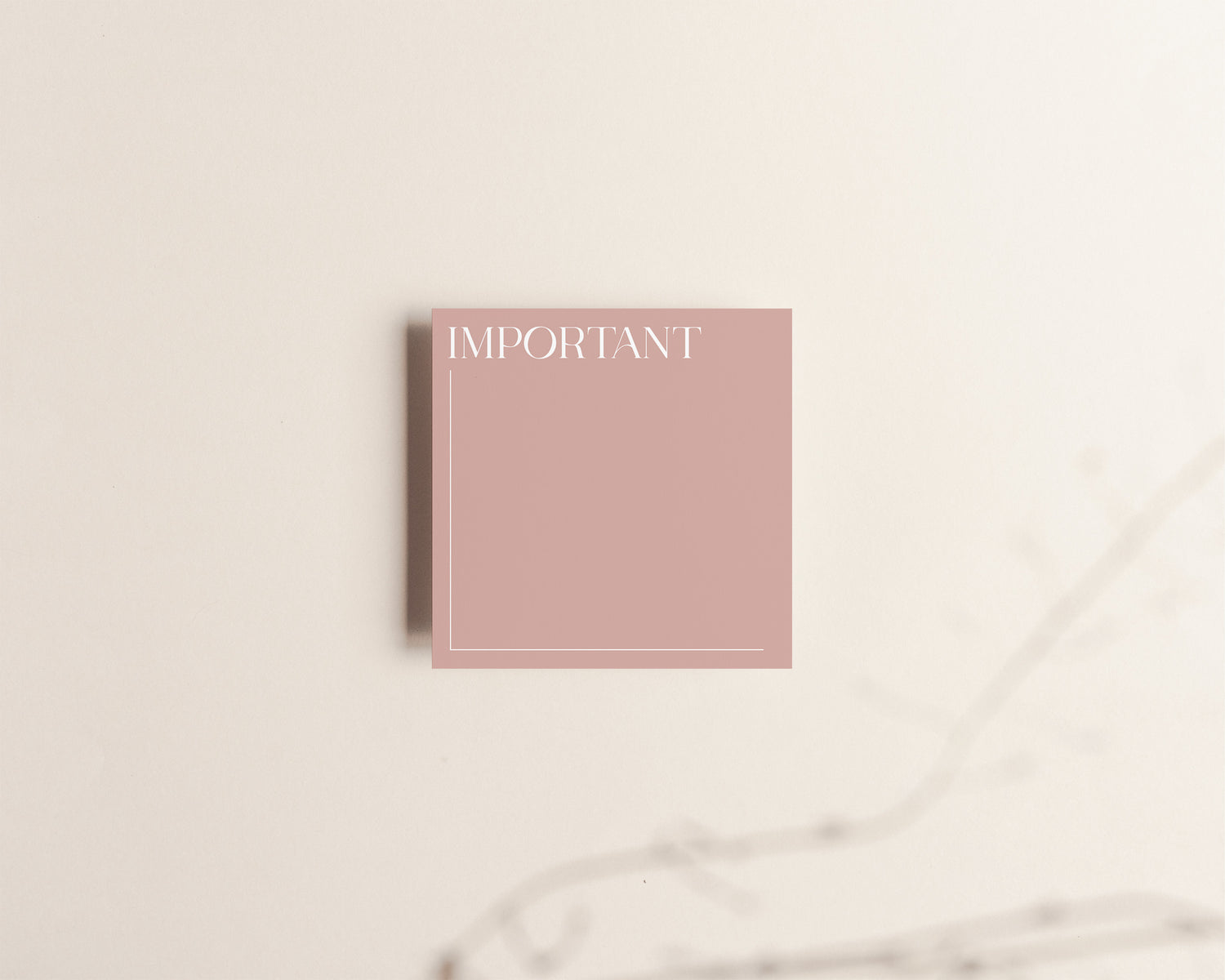 Important Sticky Notes Paper Goods - Creativien