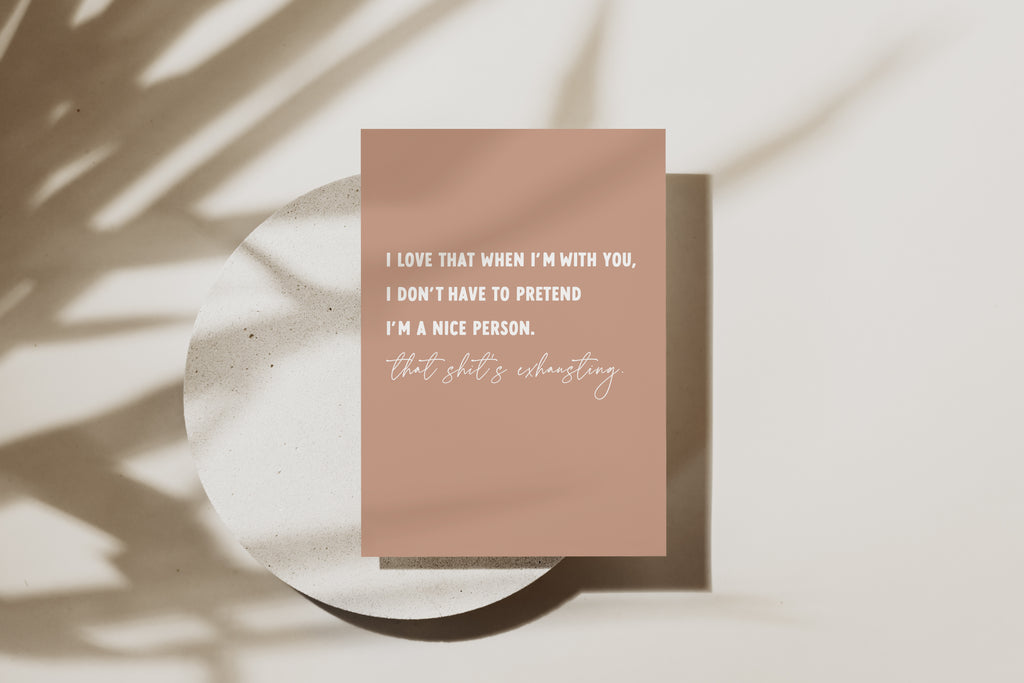 I love that when I'm with you  - Creativien