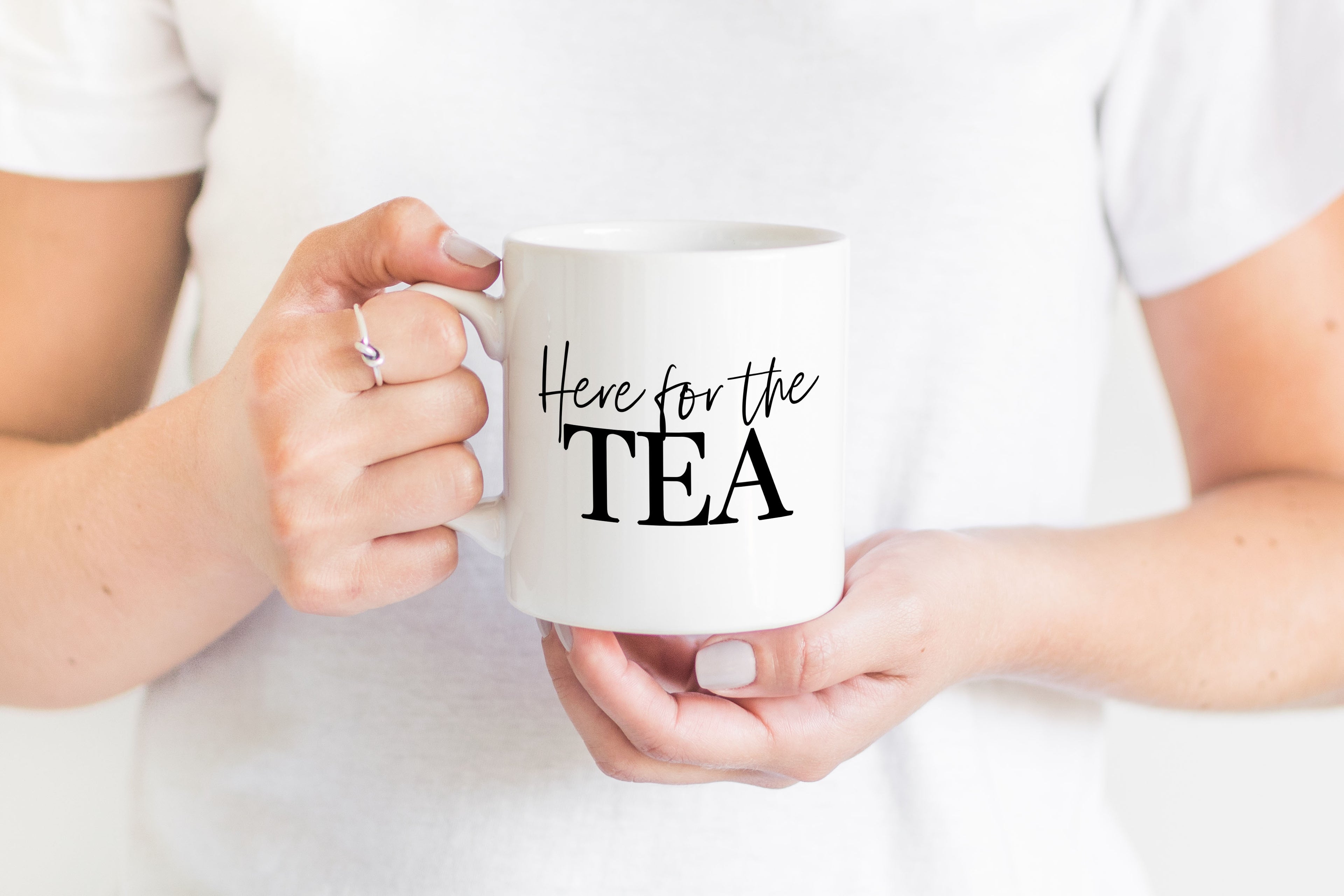 Here for the Tea Mug  - Creativien