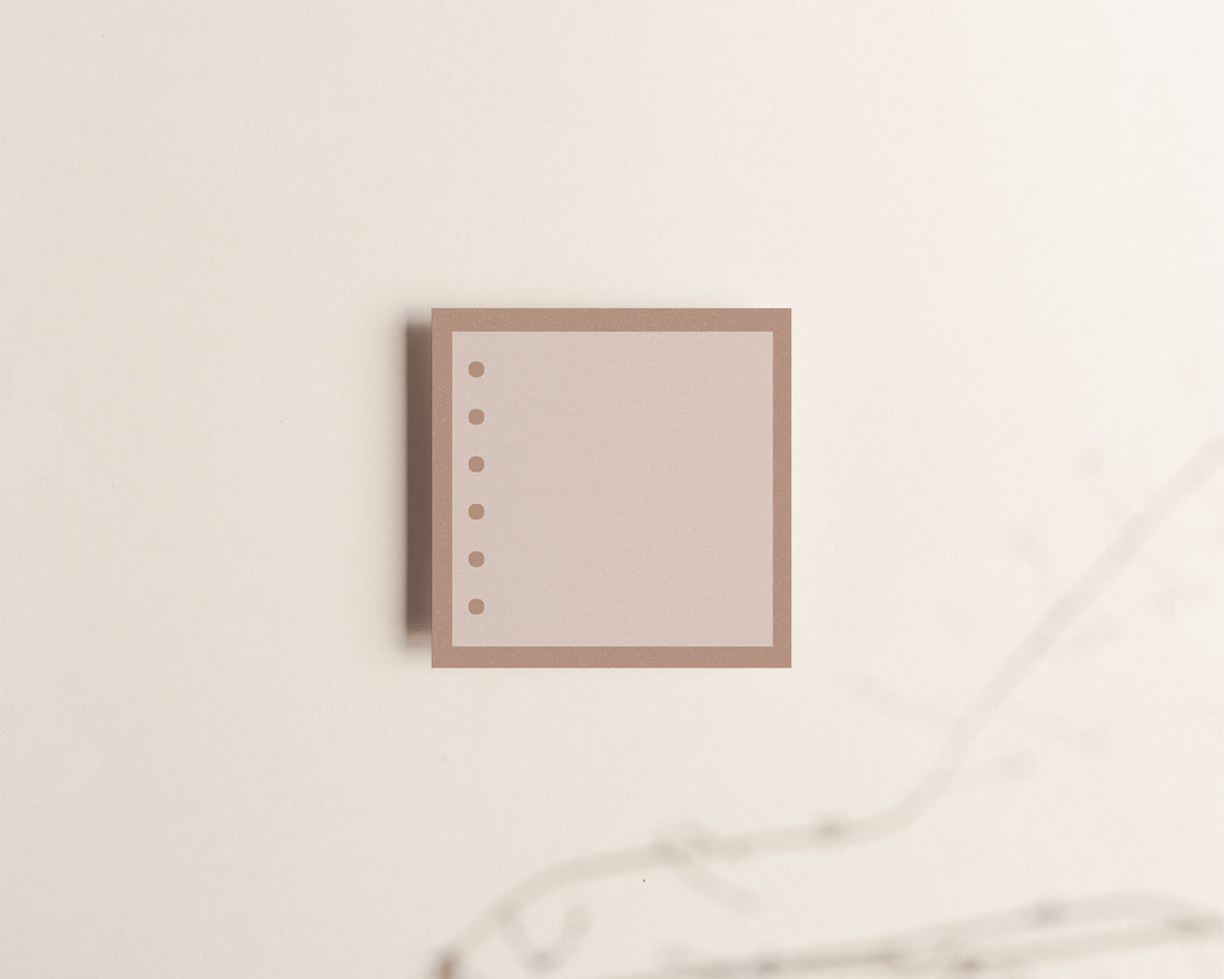 Neutral Sticky Notes Paper Goods - Creativien