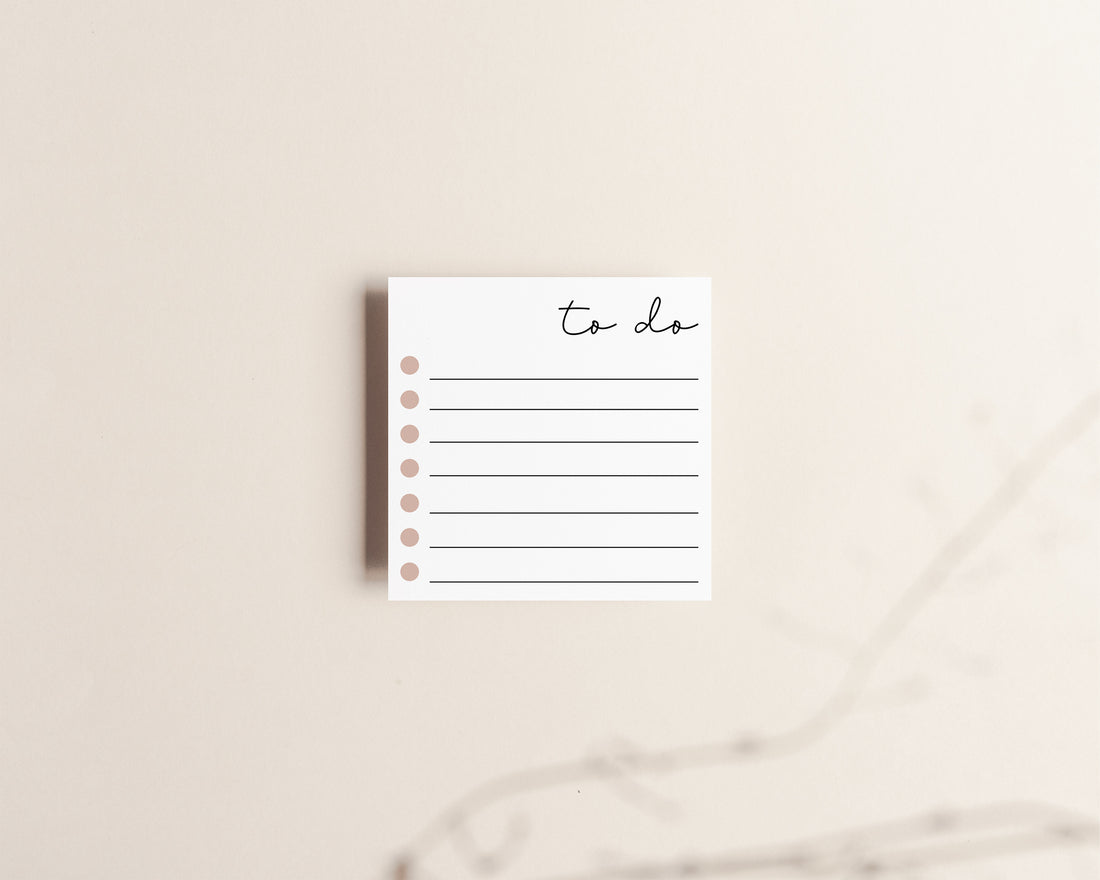 To Do Sticky Notes Paper Goods - Creativien