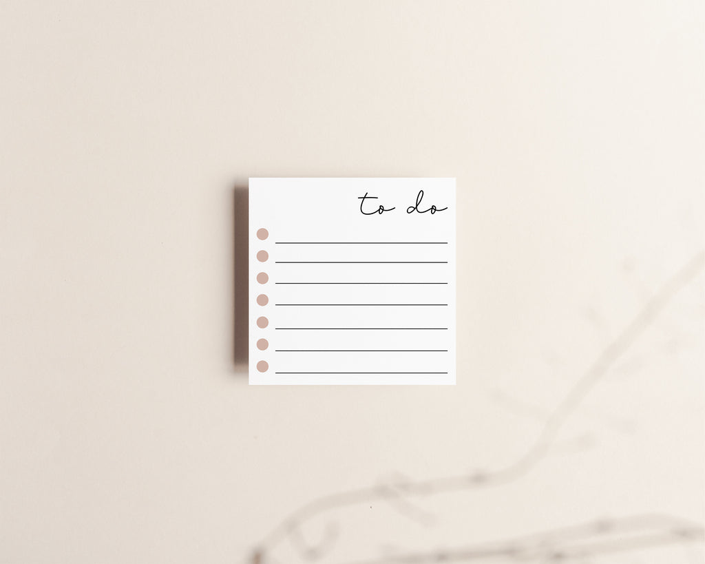 To Do Sticky Notes Paper Goods - Creativien