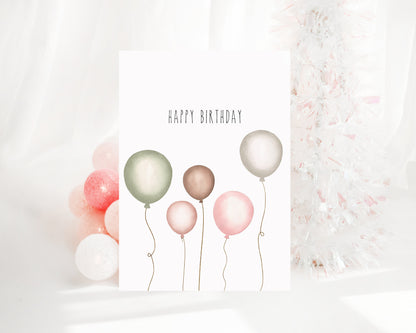 Happy Birthday Balloons  - Creativien