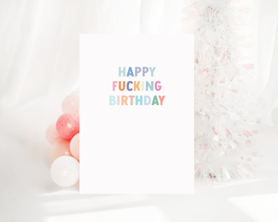Happy Fucking Birthday  - Creativien