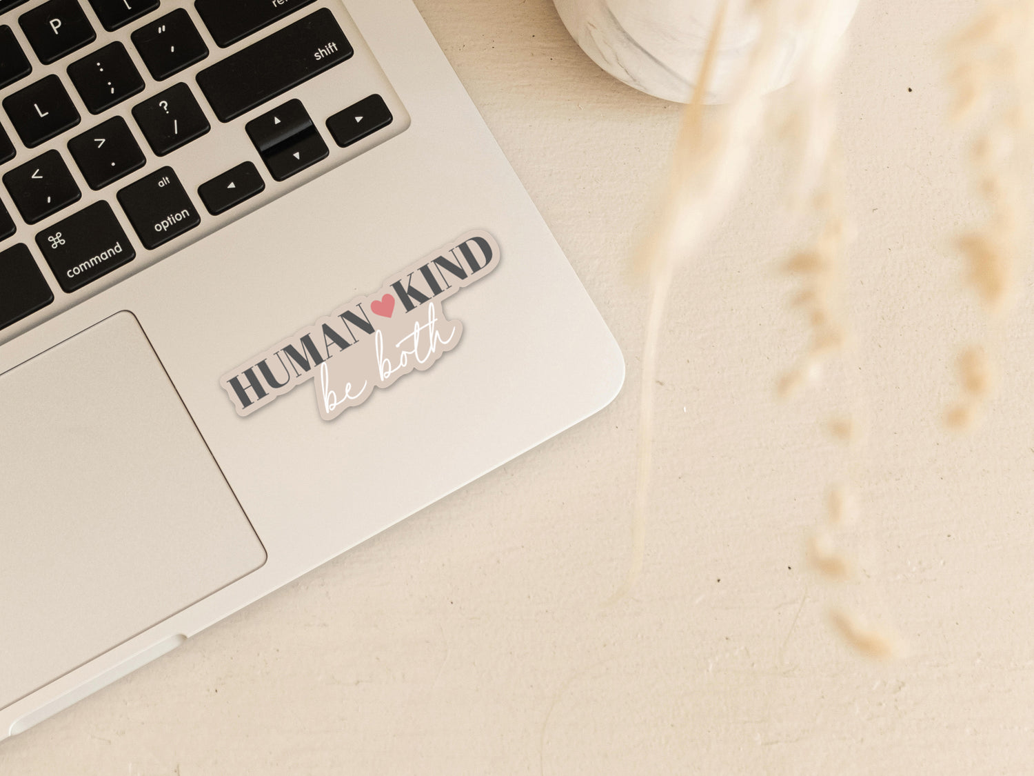 Human Kind, Be Both Vinyl Sticker Stickers - Creativien