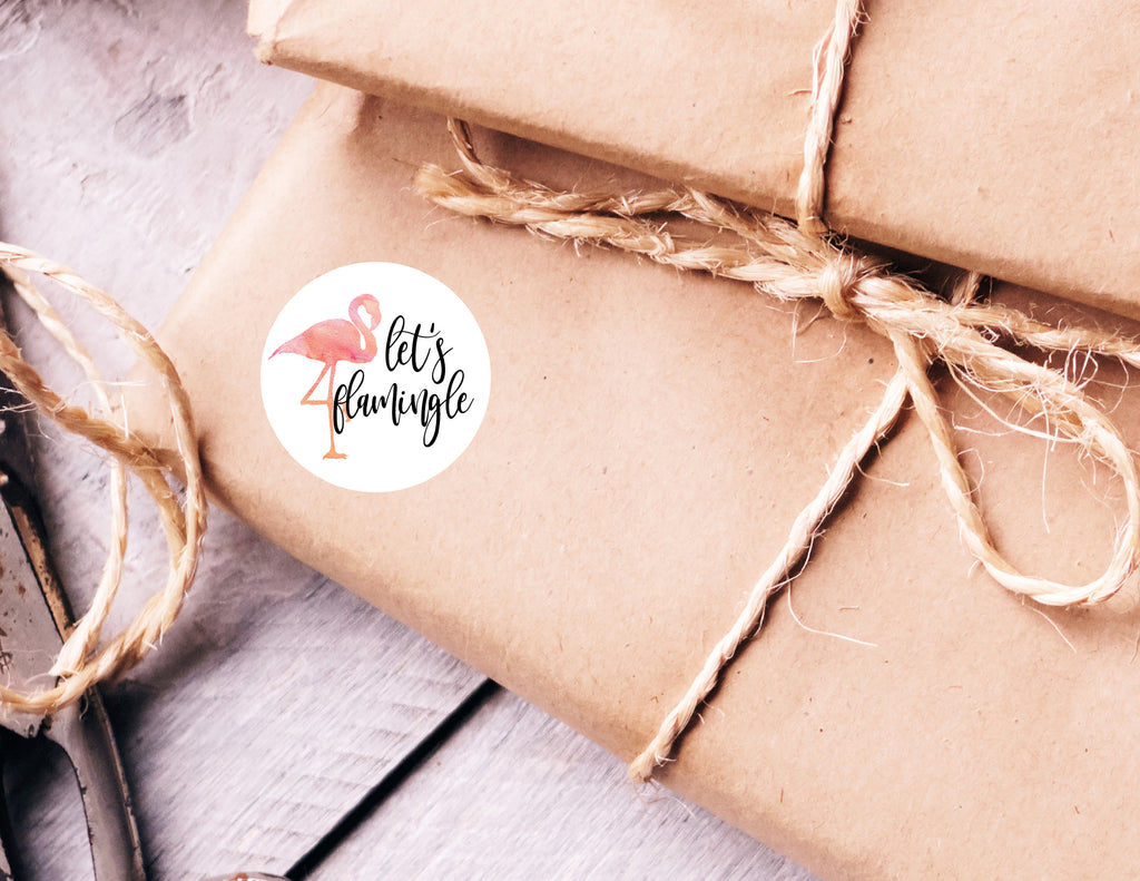 Let's Flamingle Stickers  - Creativien