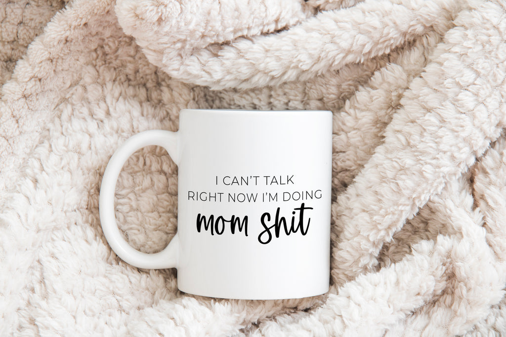 I'm busy doing mom shit Mug  - Creativien