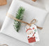 Santa Chimney Gift Tags  - Creativien