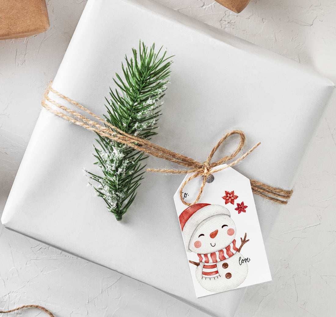 Snowman Gift Tags  - Creativien