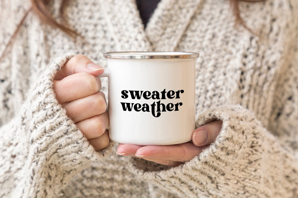 Sweater Weather camper mug  - Creativien