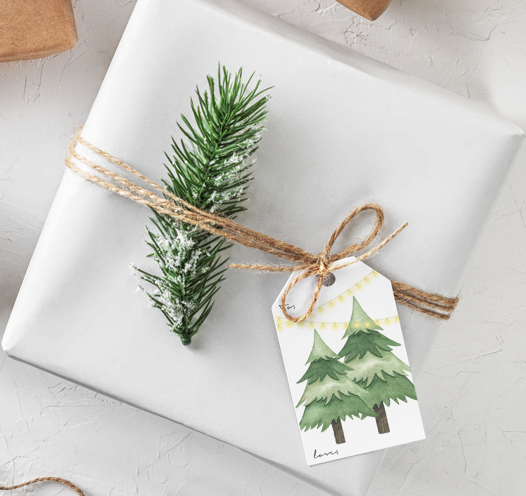 Christmas Tree Gift Tags  - Creativien