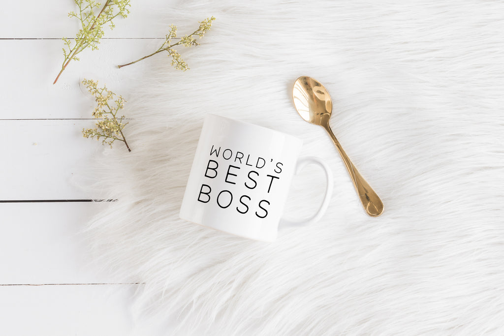 World's Best Boss Mug  - Creativien