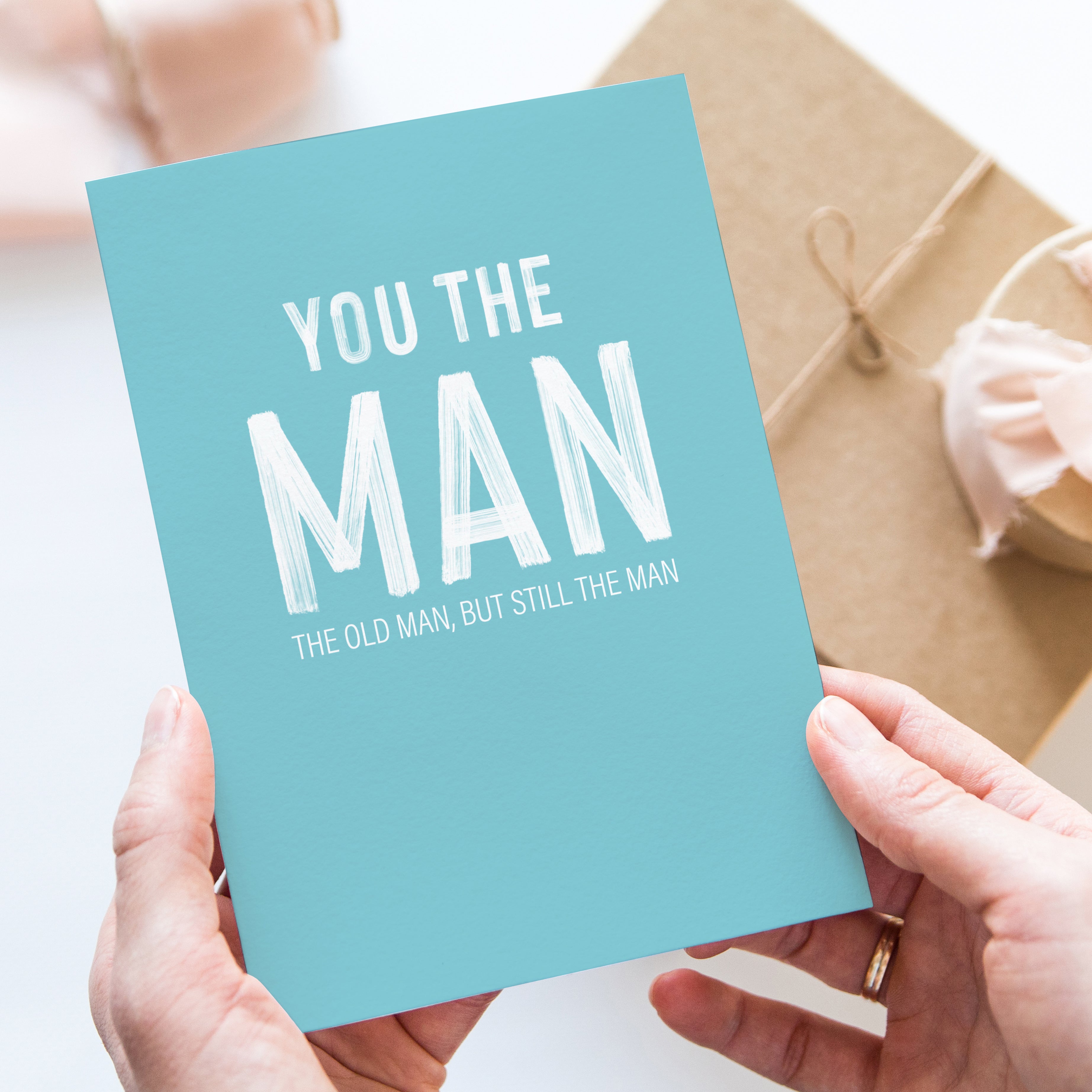 You the Man, the old man, but still the man  - Creativien